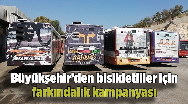 Büyükşehir’den bisikletliler için farkındalık kampanyası