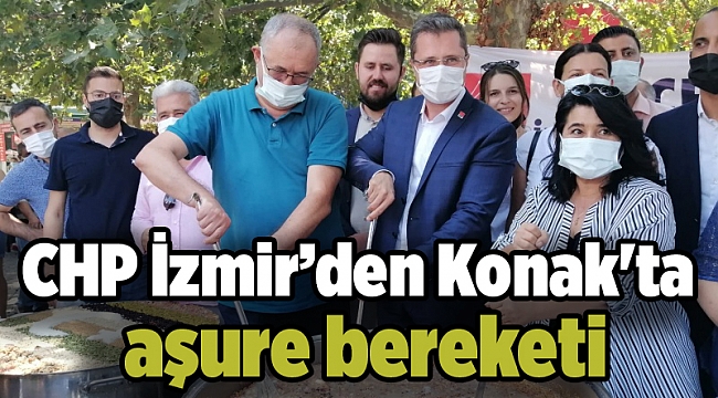 CHP İzmir’den Konak'ta aşure bereketi