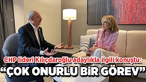 CHP lideri Kılıçdaroğlu adaylık tartışmalarıyla ilgili konuştu: Millet İttifakı aday gösterirse olurum