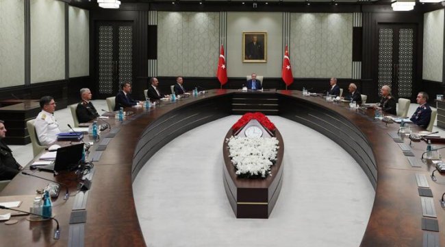 Cumhurbaşkanı Erdoğan başkanlığındaki Yüksek Askeri Şura toplantısı başladı