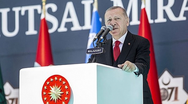 Erdoğan seslendi: Tüm dünyaya haykırıyoruz