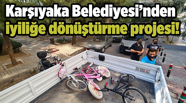 Eski bisikletini iyiliğe dönüştür