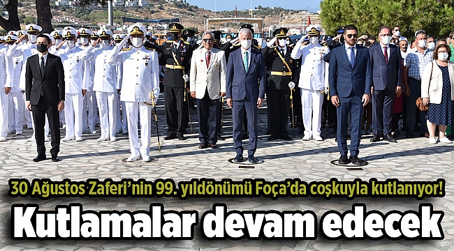 FOÇA’DA ZAFER BAYRAMI COŞKUSU