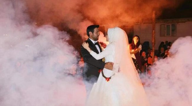 Gelinin testi pozitif çıktı, damat ile 22 davetli karantinaya alındı