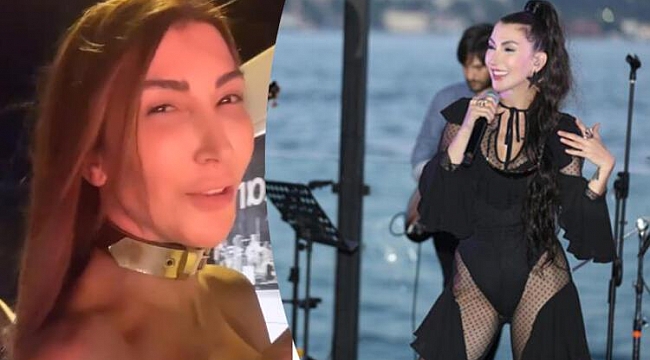 Hande Yener konsere yetişmek için otostop çekti