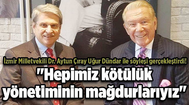 "Hepimiz kötülük yönetiminin mağdurlarıyız!.."