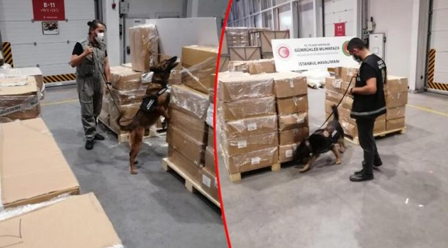 İstanbul Havalimanı'nda büyük operasyon! Bakan Muş duyurdu: Tam 4,3 ton ele geçirildi