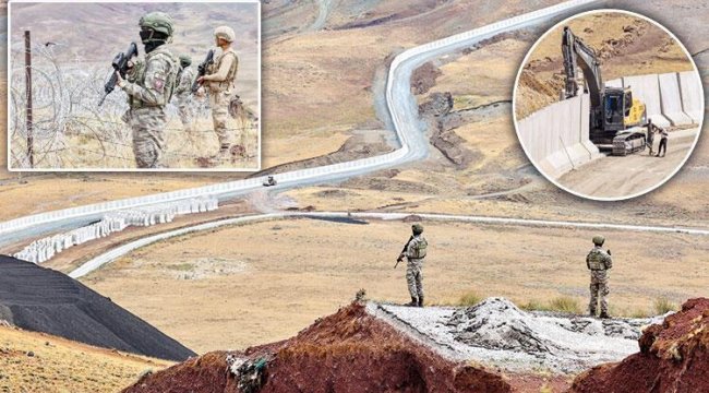 İşte Erdoğan&#039;ın bahsettiği duvar: Tam 1040 kilometre göç seddi