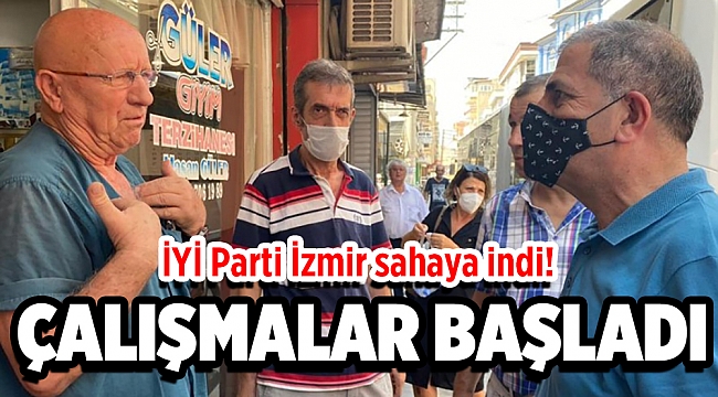 İYİ Parti İzmir sahaya indi!