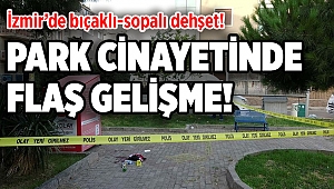 İzmir'de parktaki cinayette 1 tutuklama