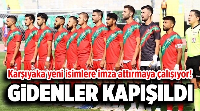 Karşıyaka'dan gidenler kapışıldı