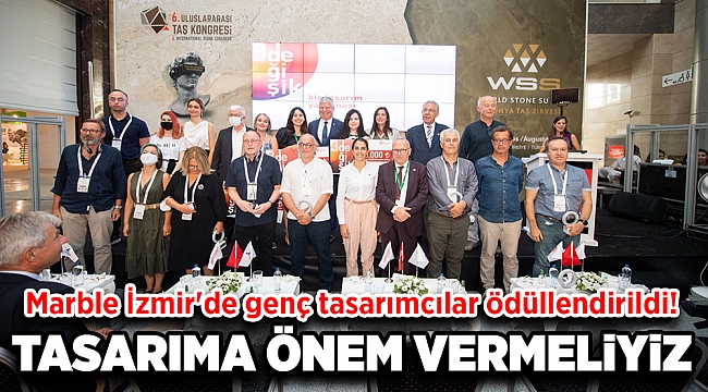 Marble İzmir'de genç tasarımcılar ödüllendirildi