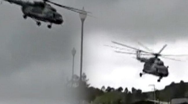 Meksika'da İçişleri Bakanının da içinde olduğu helikopter düştü