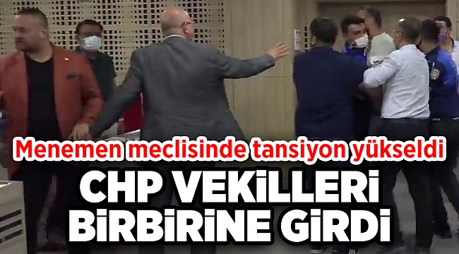 Menemen’de yüksek tansiyonlu meclis: CHP’den saldırıya ilişkin açıklama
