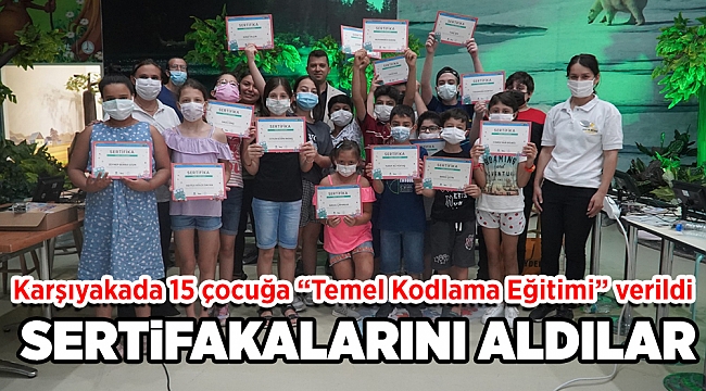 Öğrenciler sertifikalarını aldı