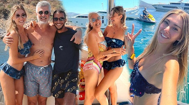 Şeyma Subaşı, annesi, babası ve Mısırlı sevgilisiyle tekne tatilinde!