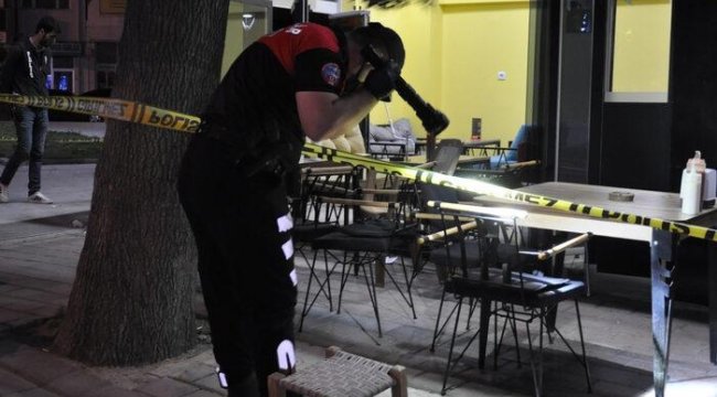 1 buçuk saat arayla aynı iş yerine ikinci silahlı saldırı: 2 yaralı