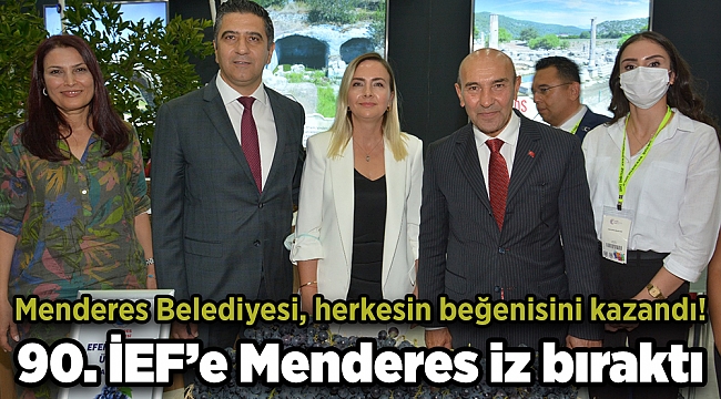 90. İEF’e Menderes İz Bıraktı