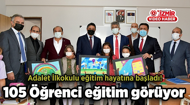 Adalet İlkokulu Eğitim Hayatına Başladı
