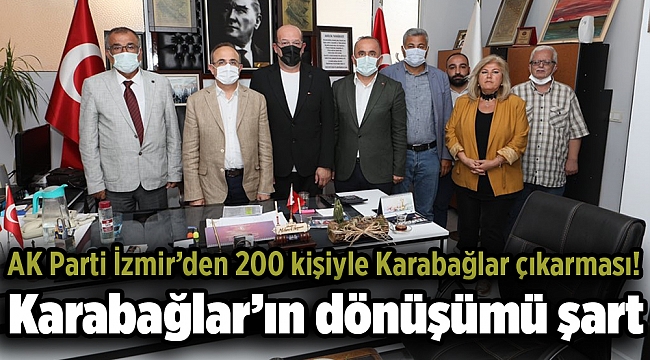AK Parti İzmir’den; 200 kişiyle Karabağlar çıkarması