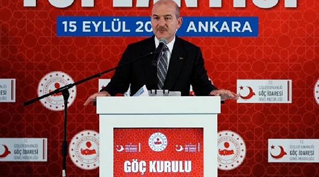 Bakan Soylu&#039;dan göçmen açıklaması