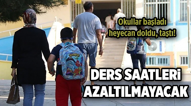 Bir buçuk yıl sonra ilk gün heyecanı