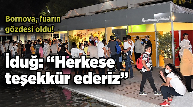 Bornova, fuarın gözdesi oldu