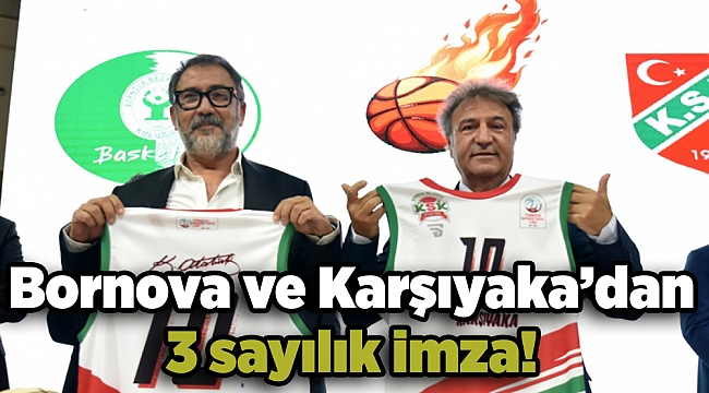 Bornova ve Karşıyaka’dan 3 sayılık imza!
