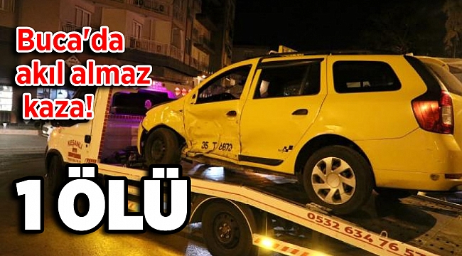 Buca'da akıl almaz kaza!