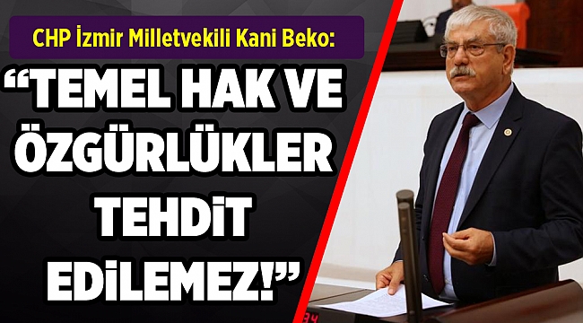 CHP’li Beko, eli silahlı çeteleri Meclis gündemine taşıdı