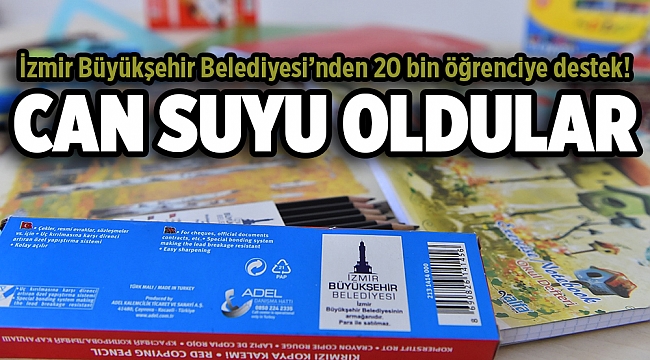 İzmir Büyükşehir Belediyesi’nden 20 bin öğrenciye destek