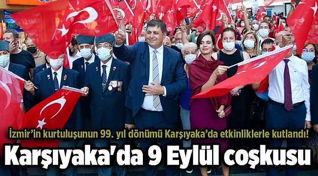 Karşıyaka'da 9 Eylül coşkusu