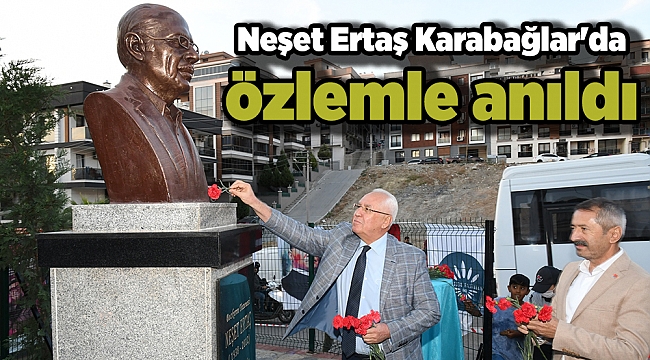 Neşet Ertaş Karabağlar'da unutulmadı