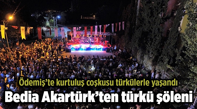 Ödemiş’te kurtuluş coşkusu türkülerle yaşandı