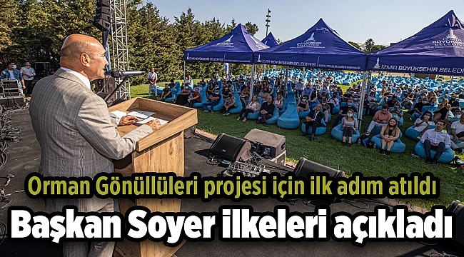 Orman Gönüllüleri projesi için ilk adım atıldı