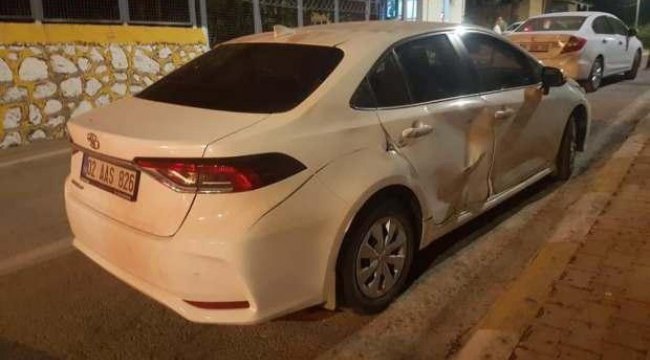 Otomobil ile motosiklet çarpıştı: 2 yaralı