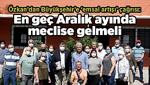 Özkan’dan Büyükşehir’e ‘emsal artışı’ çağrısı: En geç Aralık ayında meclise gelmeli