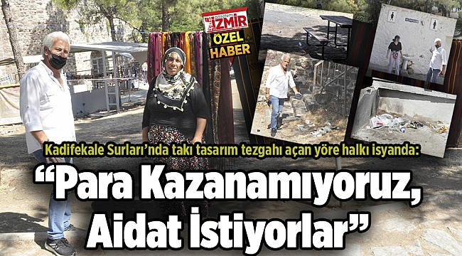 Kadifekale Surları'nda takı tasarım tezgahı açan yöre halkı isyanda: "Para Kazanamıyoruz, Aidat İstiyorlar"