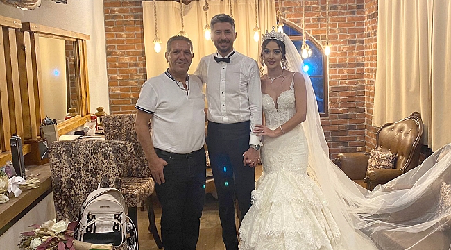 Savga ve Doğan ailesinin mutlu günü