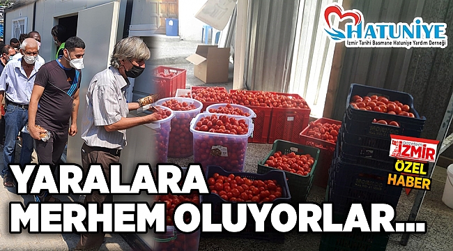 YARALARA MERHEM OLUYORLAR…