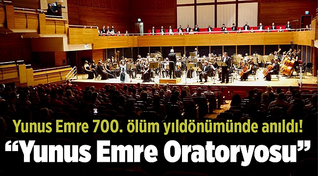 Yunus Emre 700. ölüm yıldönümünde anıldı