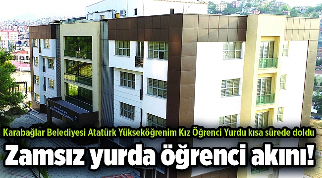 Zamsız yurda öğrenci akını!