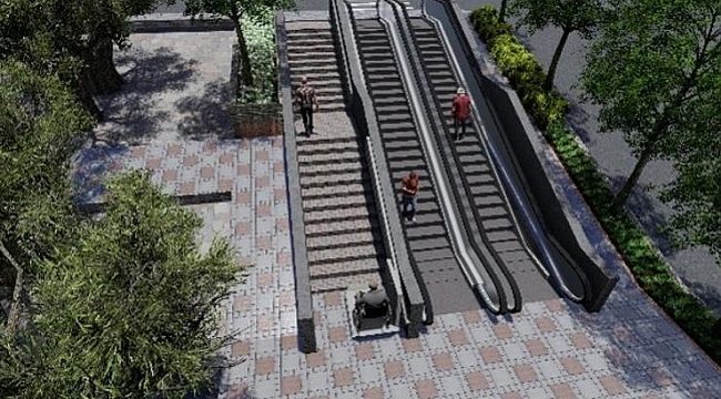 166 Sokak'ta yaya ulaşımı kolaylaşacak