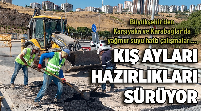 Büyükşehir'in kış hazırlıkları sürüyor