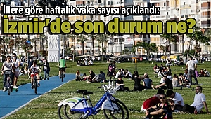 İllere göre haftalık vaka sayısı açıklandı: İzmir'de son durum ne?