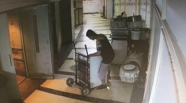 İzmir'de akıl almaz hırsızlık