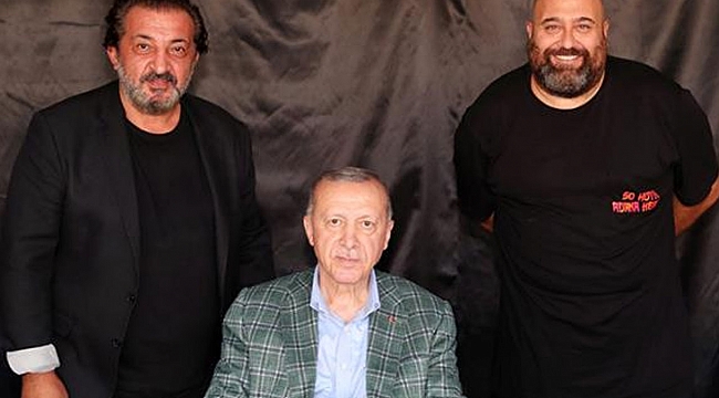 MasterChef'in ünlü şefleri Başkan Erdoğan'la buluştu