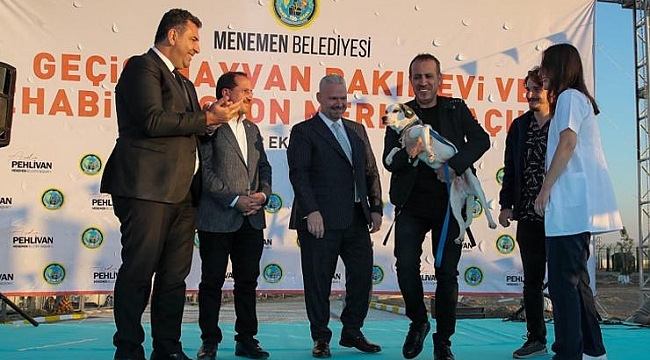 Menemen Belediyesi Geçici Hayvan Bakımevi Açıldı