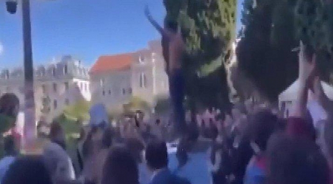 Naci İnci'yi protesto eden öğrenciler tutuklandı