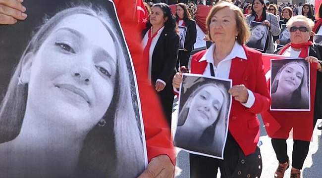 Onlarca kadın Şebnem Şirin için omuz omuza